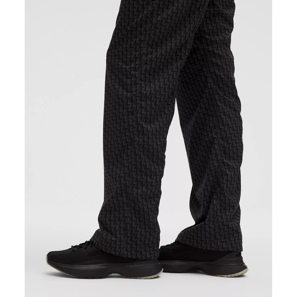 230-Lululemon-Dance Studio Mid-Rise Pant Regular-LLL Geo Pattern MIDI Black - Picture 6 of 7